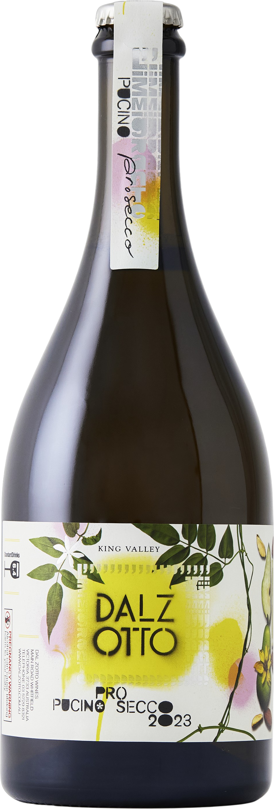 Dal Zotto Wines L'Immigrante Prosecco  2023 King Valley bottle